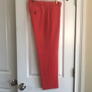 Banana Republic NWOT Dress Pants, Sz. 2, Coral